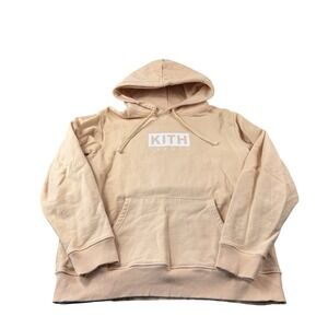Kith Peach Orange Heavy Cotton Treats Hoodie Size Mens 2XL XXL